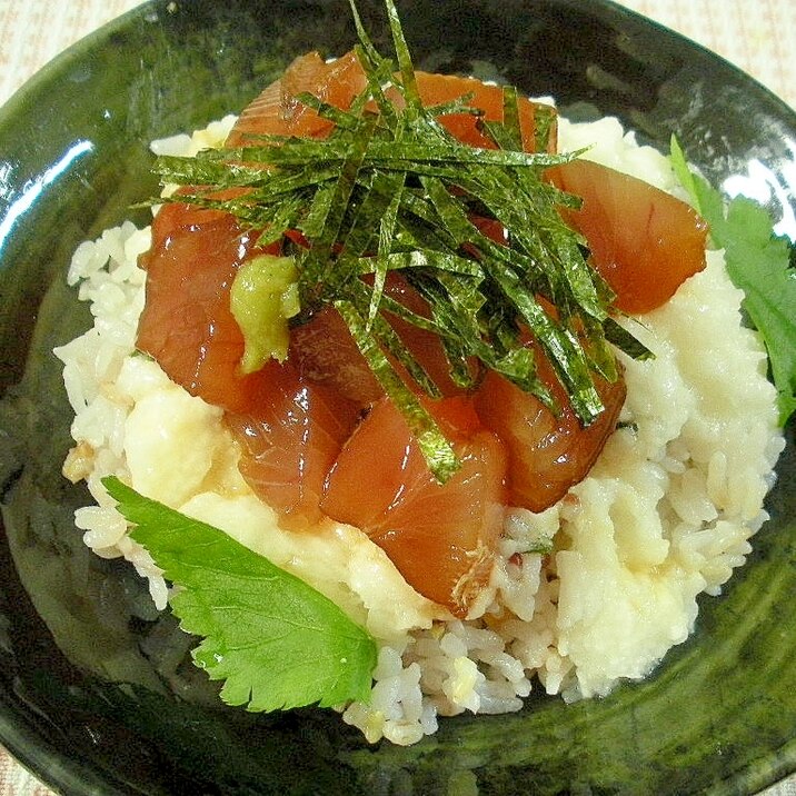 ☆マグロとたたき長芋の簡単どんぶり☆